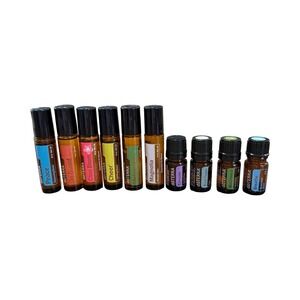 Lot 10 doTERRA Essential Oil Rollerball and Small Bottles Peace OnGuard Cheer